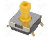 Microintrerupator, 6x6mm, Off-(on), Spst-no, Omron Ocb - B3fs-1052