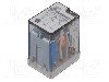Releu Electromagnetic, 12v Dc, 20a, Dpdt, Serie 55.12, Finder - 55.12.9.012.0000