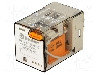 Releu Electromagnetic, 110v Ac, 10a, Dpdt, Serie 60.12, Finder - 60.12.8.110.0000