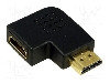 Cablu {{tip Cablu De Conectare}}, Hdmi Mufa 90?, Hdmi Soclu, {{lungime Cablu}}, {{culoare Izolatie}}, Logilink