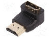Cablu {{tip Cablu De Conectare}}, Hdmi Mufa, Hdmi Soclu 90?, {{lungime Cablu}}, {{culoare Izolatie}}, Assmann