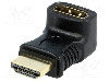 Cablu {{tip Cablu De Conectare}}, Hdmi Mufa, Hdmi Soclu 270?, {{lungime Cablu}}, {{culoare Izolatie}}, Goobay
