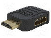 Cablu {{tip Cablu De Conectare}}, Hdmi Mufa, Hdmi Soclu 270?, {{lungime Cablu}}, {{culoare Izolatie}}, Goobay