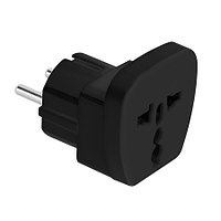 Adaptor Tensiune Universal Negru - Zla0566a