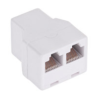 Adaptor 8p8c Mama 2 X 8p8c Mama Alb - Tel0022-2