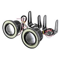 Set 2 Proiectoare Auto Cu Led, 10w, 64mm, 3200lm, 196650