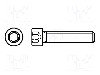 Surub M6, O?el Rezistent La Acizi A4, Lungime 40mm, Cap Rotund, Pas Filet 1, Bossard - 5517220