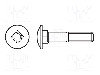 Surub M6, Otel Inoxidabil A2, Lungime 100mm, Buton, Pas Filet 1, Bossard - 1413546