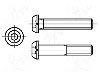 Surub M2, O?el Rezistent La Acizi A4, Lungime 3mm, Buton, Pas Filet {{pas Filet}}, Bossard - 1726536