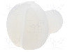Surub M4, Poliamida, Lungime 6mm, Cap Rotund, Pas Filet 0.7, Dremec - 8g204m4x06