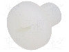 Surub M10, Poliamida, Lungime 16mm, Cap Rotund, Pas Filet {{pas Filet}}, Dremec - 8g206m10x16