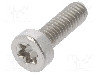 Surub M2,5, Otel Inoxidabil A2, Lungime 8mm, Cap Rotund, Pas Filet {{pas Filet}}, Bossard - 3108703