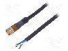 Conector M8, 4 Pini, Clasa Etanseitate {{clasa Etanseitate}}, Lumberg Automation - 60155 Rkmv 4-225/20 M