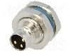 Conector M8, 3 Pini, Clasa Etanseitate {{clasa Etanseitate}}, Lumberg Automation - 46316 Rsmhl 3/s 5,5
