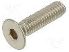 Surub M2,5, Otel Rezistent La Acizi A4, Lungime 10mm, Ingropat, Pas Filet 0.45, Bossard - 1099949