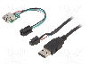 Adaptor Usb/aux, Usb A Mufa, {{culoare}}, Acv - 44-1324-004