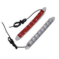 Set 2 Benzi Flexibile, Lumini De Zi, 2x10 Led Drl, 12v, 10w, 196805