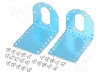 Suport, Pololu - Stamped Aluminum L-bracket Pair For 37d