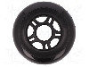 Roata, Pololu - Scooter/skate Wheel 84x24mm - Black