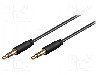 Cablu Jack - Jack, 0.5m, Goobay - 69116