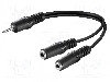 Cablu Jack - Jack, 0.2m, Goobay - 50464