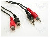 Cablu Rca - Rca, 2.5m, Goobay - 50026