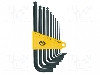 Set Chei Imbus, Hex 8mm, Otel, C.k - T4443m