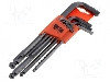 Set Chei Imbus, Hex 8mm, Otel Crom-vanadium, Bahco - Be-9770