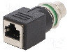 Adaptor Rj45 Soclu, 8 Pini, Bulgin - Pxmbni12rpm08xrjm16