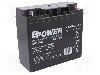 Acumulator Plumb-acid, 12v, 18ah, Bpower - Bpe 18-12