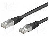Cablu Patch Cord, Cat 5e, Lungime 2m, Sf/utp, Goobay - 68669