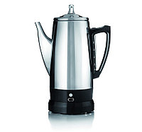 Percolator Cafetiera 2-6 Cesti, Otel Inoxidabil, Fara Fir, C3, D000188