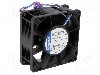 Ventilator 92x92x38mm, 12v Dc, Volum Aer 280m3/h, Lagar Cu Bila, Ebm-papst - 3212j/2h4p