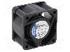 Ventilator 40x40x25mm, 12v Dc, Volum Aer 19m3/h, Lagar Cu Bila, Ebm-papst - 412 J