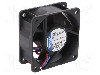 Ventilator 60x60x25mm, 24v Dc, Volum Aer 43m3/h, Ebm-papst - 614 Nhu