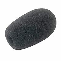 Burete Microfon, Negru, 33x54mm, L100280