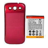 Acumulator Samsung Galaxy S3, I9300, 3600mah, Rosu, 654531