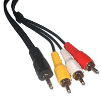 Cablu Jack 3.5 4 Canale (a/v/masa)-3rca 1.5m - Kpo2851l-1.5