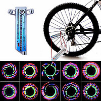 Dispozitiv LED pentru iluminarea spitelor bicicletei
