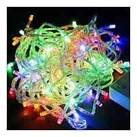 Instalatie craciun interior, pentru brad, 10M, 60 LED-uri, interconectabila, multicolor