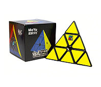 Cub Magic 3x3x3 Moyu MeiLong Pyraminx mgnetic, Black, 349CUB