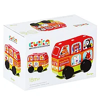 Jucarie din lemn, Cubika, Mini Bus