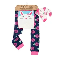 Set pantaloni si soseste antiderapante, Zoocchini, 12-18 Luni A a, š a, œ Bunny