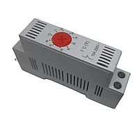 Termostat pe sina 1 modul contact NC pentru incalzire controlul rezistentei -10-+80 C 10(2)A