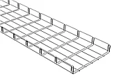 Canal cablu metalic 300x50mm din sarma mesh galvanizat lungime 2 metri jgheab pentru trasee electrice