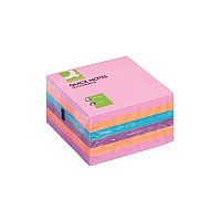 Cub notite adezive Q-CONNECT, 76 x 76 mm, 480 file, culori pastel