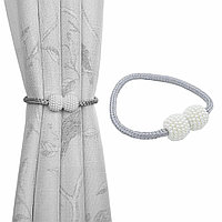Bratara magnetica de prindere perdele/draperii, model PEARLS