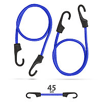Set de cordeline de fixare profesionale - Albastru - 45 cm x 8 mm - 2 buc. pachet