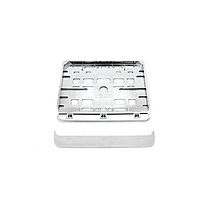 Suport numar inmatriculare cromat pentru motocicleta 15 x 19cm