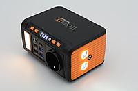 Statie incarcare mini Technaxx TX-205, 74Wh, 80W, USB-C, USB-A, QC3.0, 1 x 230V, lanterna, priza auto,